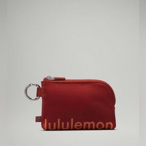 NWOT Lululemon Clippable Card Pouch